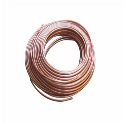 China Insulated Refrigeration Pancake Ac Copper Pipe Tube Coil C10200 For Air Conditioners for sale