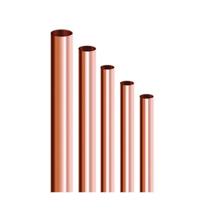 China 2-120mm Hollow Copper Tube Thin Wall Induction Soldering Copper Pipes Te koop