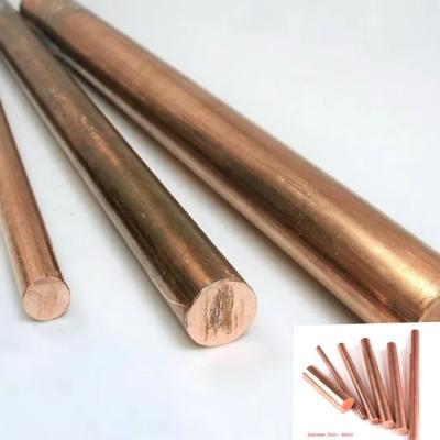 China High Corrosion Resistance Copper Rod 8mm Astm C2600 for sale