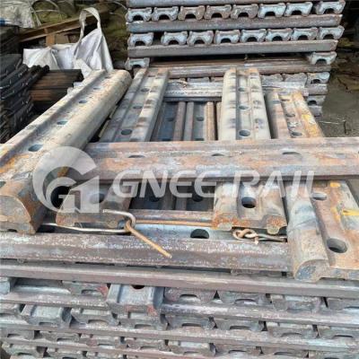 China 4 Holes 6 Holes Railway Fish Plate / Railway Joint Bar Iso for sale