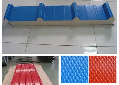China 610mm PPGI Corrugated Galvanized Steel Sheet , Prepainted Galvanized Steel Sheet for sale