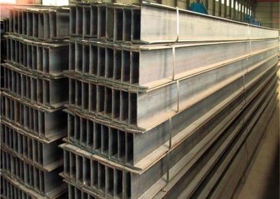 China 6mm Thickness 6m Length Ipe Steel Beam , Metal H Beam For Construction for sale