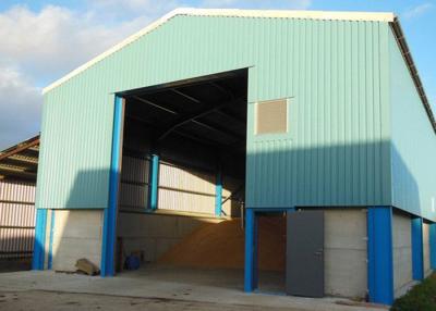 China Agricultural Steel Prefabricated Buildings For 1000t Grain Storage for sale