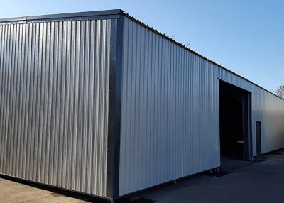 China Custom Industrial Modular Multispan Steel Frame Structure Building for sale
