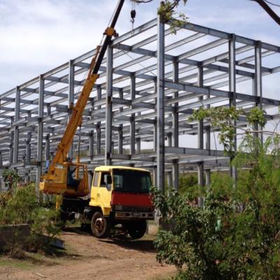 China Custom Industrial Light Prefab SGS Steel Structure Warehouse 12m Length for sale