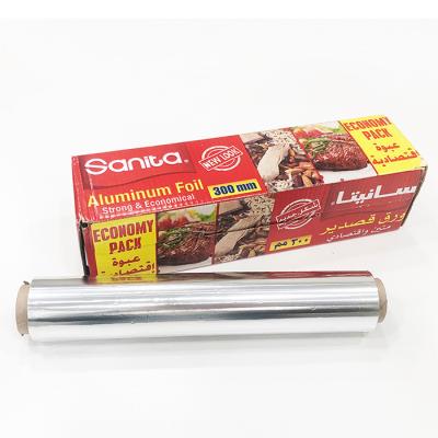 China Disposable 8011 Aluminium Foil Paper For Kitchen Household Wrapping for sale
