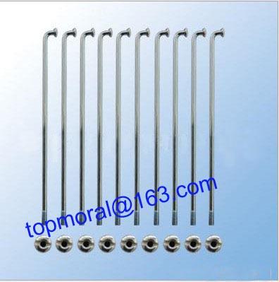 China Zinc Plated Motorcycle Spokes and Nipples for sale