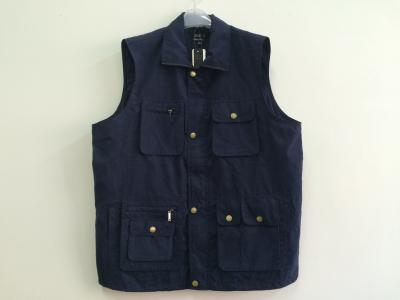 China Mens classic vest，mens waist coat, gilet, vest in peach skin fabric, navy colour, S-3XL, 049 for sale