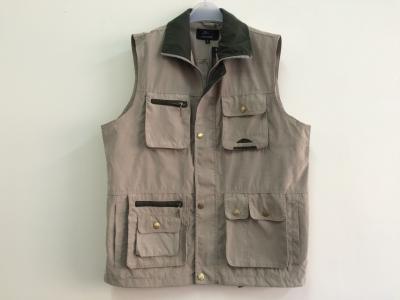 China Mens classic vest，mens waist coat, gilet, vest in peach skin fabric, beige colour, S-3XL, 049 for sale