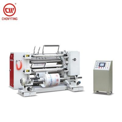 China Plastic PE Film Paper High Speed Slitting And Rewinding Machine 130m/min for sale