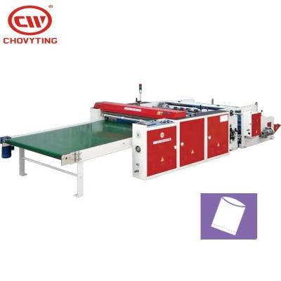 China Biodegradable Film Bottom Seal Bag Making Machine 60m/min With Flying Knife Cutting for sale