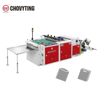 China Small Scale PP PE Three Side Seal Pouch Making Machine 150pcs/min for sale