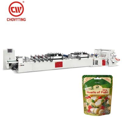 China 80pcs/min Laminating Pouch Making Machine , Stand Up Doypack Bag Making Machine for sale