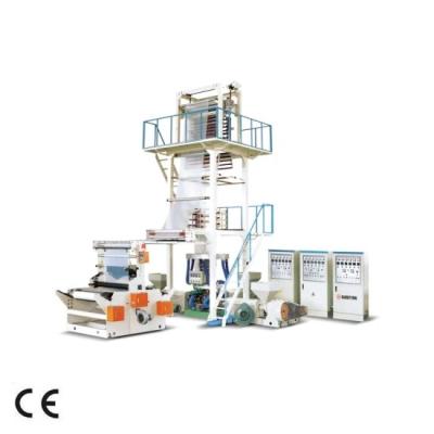 China HDPE LDPE Poly Plastic Film Extruder Machine , Plastic Film Extrusion Machine 320KG/Hr for sale