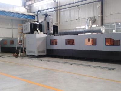 China 4 Axis Horizontal Gantry Milling Machine For Machining Railway Bogie for sale