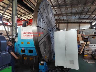China Torno de gerencio da grande flange horizontal resistente para fazer à máquina a flange de 5000 milímetros à venda