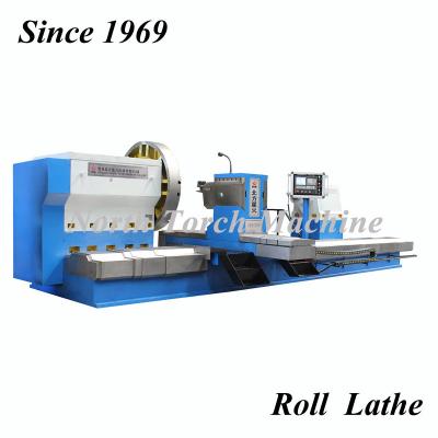 China Special Steel Roll Turning Lathe Machine with Automatic Chip Removal System for sale