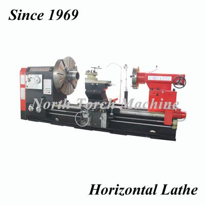 China Universal Cnc Heavy Duty Lathe , High Precision Lathe Machine Long Lifespan for sale