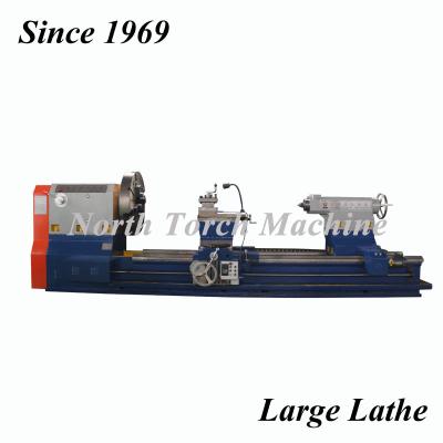 China Large Conventional Lathe Machine , High Precision Cnc Lathe Stable Running for sale