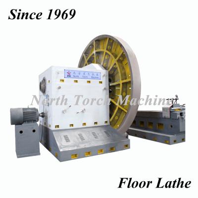 China Separate Headstock Conventional Lathe Machine For Machining Big Flange for sale