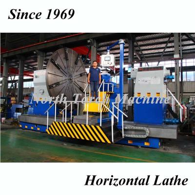 China Large Size CNC Metal Turning Lathe With 5000 Mm Swing For Turning Pump for sale