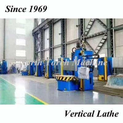 China Powerful CNC Vertical Lathe Machine , 2 Column High Precision Cnc Lathe for sale