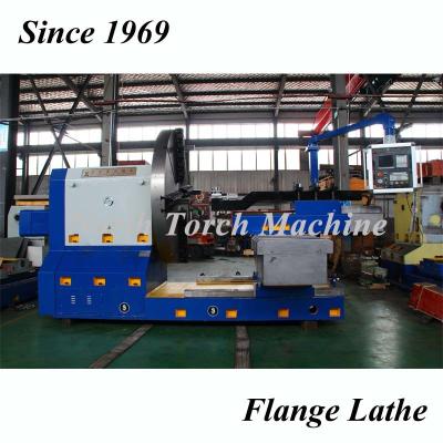 China Digital Flange Lathe Numerical Control Floor Type High Durability for sale