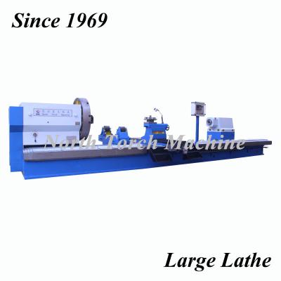 China Flat Bed Lathe CNC Machine Tool High Speed For Turning Large Size Metal Part for sale