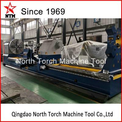 China PLC Control Heavy Duty Horizontal CNC Turning Lathe Machine for 40T Cylinder for sale