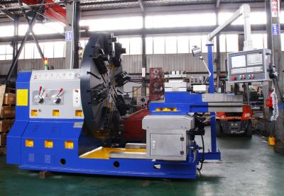China Máquina de torneado del torno del reborde del CNC del diámetro 3000m m en venta
