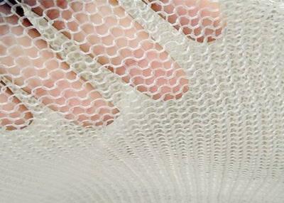 中国 ポリプロピレンによって編まれる網、柔らかい耐久の編むプラスチック網 販売のため
