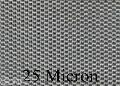 China 80x700 Mesh Dutch Weave Stainless Steel Wire Mesh , 25 Micron Filter Cloth for sale