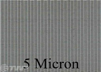 China T316 200x1400 Mesh Dutch Weave Screen Mesh , 5 Micron Filter Fabric for sale