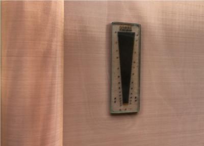 China El alambre de cobre rojo tejido Mesh Cloth Square Hole Size modificó para requisitos particulares en venta