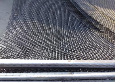 China Stainless Steel Crimped Wire Mesh 0.5-10mm Width Customized For Mining for sale