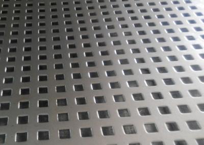 China Square Hole Perforated Metal Mesh Sheet Stainless Steel 304 316 304L 316L for sale