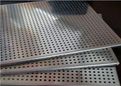 China 2m 2.44m Perforated Steel Mesh Sheets ,  316 Stainless Steel Perforated Sheet for sale