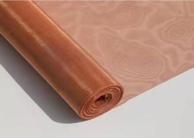 Chine 99,8% 100 largeurs de Mesh Copper Wire Mesh/tissu 1m non magnétiques à vendre