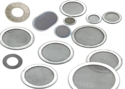 China Filtro de aço inoxidável personalizado do diâmetro 0.02mm Mesh Discs For Lubrication Oil à venda