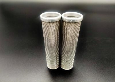 China Alambre de acero inoxidable bordeado 635mesh Mesh Tube Cylinder Filters de 2m m en venta