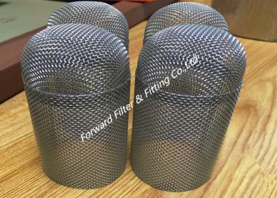 China Metal Wire Mesh Tube , Metal Mesh Tube For Making Screen Defoaming Device / Oil Gas Separator for sale