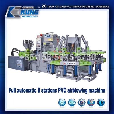China Máquina automática do sopro do ar do PVC do CE, máquina inoxidável da modelação por injeção para o plástico à venda