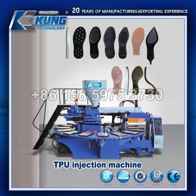 China 4 Station TPU Injection Machine Single Color Abrasion Resistant for sale