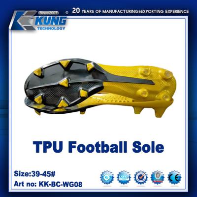 中国 人のフットボールの靴のために多色刷り多目的TPUエヴァの外の足底 販売のため
