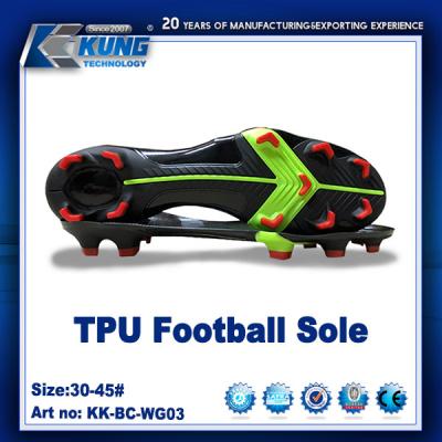 China Breathable TPU Soccer Shoes Soles Material Multipurpose Stylish for sale