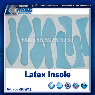 China Sandal Shoe Making Materials , Moistureproof Latex Foam Insole for sale