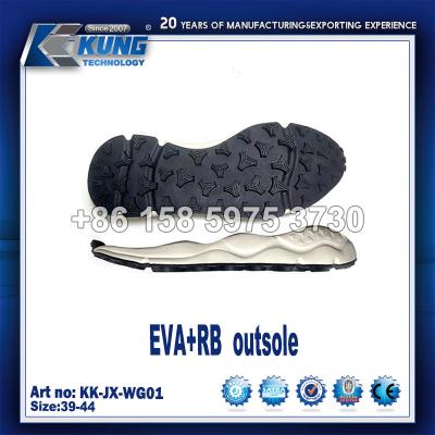 China Practical Rubber EVA Outer Sole Anti Abrasion Multipurpose Durable for sale