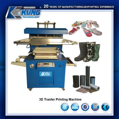 China 1.3KW 3D Plastic Molding Machine , Semi Automatic 3D Transfer Printer Machine for sale