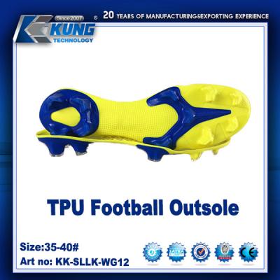 中国 通気性のTPUのサッカーは靴底の物質的な多目的流行に蹄鉄を打つ 販売のため