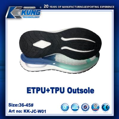 China Waterproof EVA Outsole Mould Nontoxic TPU Rubber Traction Outsole for sale